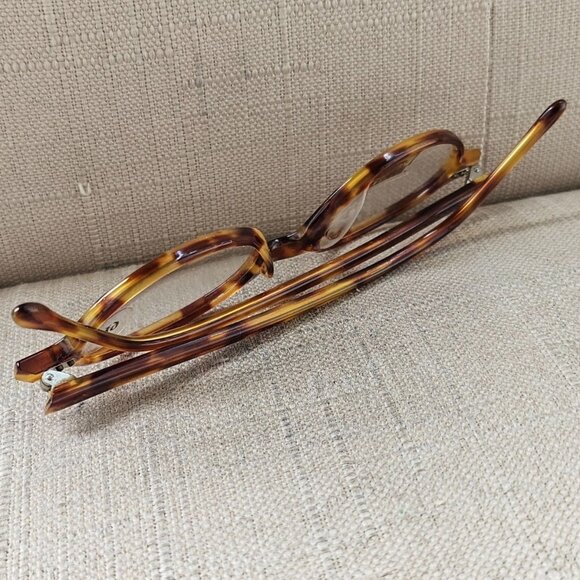 Marvel Classic Women Eyeglasses Frame Brown Tortoise Eyewear Glasses Made France - Picture 5 of 12